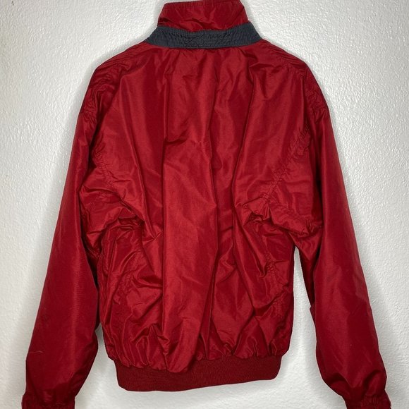 Columbia men's size Small red and grey winter jacket with fleece lining. - Picture 2 of 7